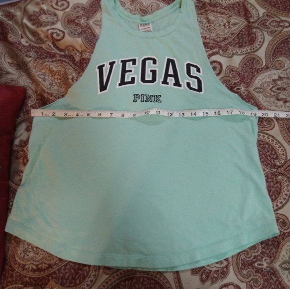 Size S Pink Victoria's secret Vegas logo tank top - Picture 7 of 12